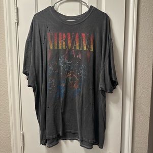 Nirvana Urban Outfitters Oversized Tee